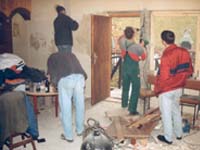Beim renovieren im Februar 1999